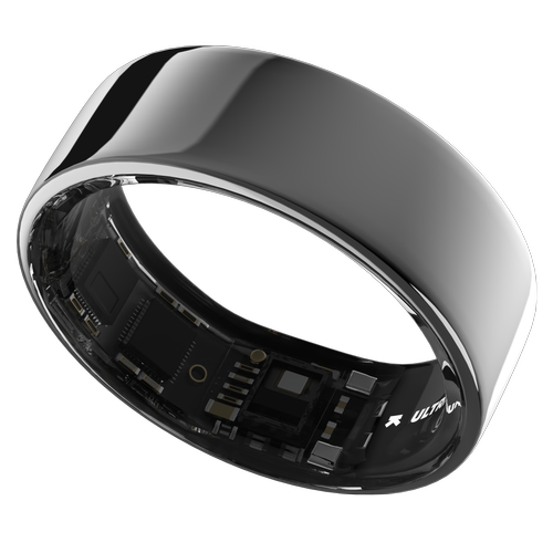 Smart Ring Ultrahuman Ring Air UHRA-AS-11, Bluetooth BLE5, HRV, VO2 Max, Android/iOS, Monitorizare ritm cardiac, Saturatie Oxigen, Autonomie 6 zile, 21.46 mm (Argintiu)