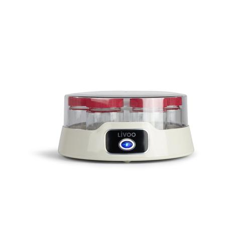 Aparat de iaurt DomoClip DOP180, 14 borcane, 20 W (Alb)
