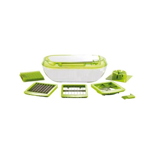 Feliator Manual pentru taiat legume si fructe Kitchen Artist MEN318 (Verde)