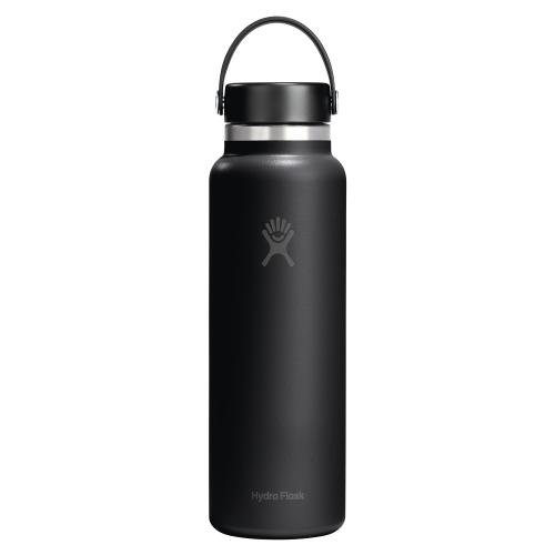 Sticla termos, inox, 1,18L, inchWide Mouthinch, Hydro Flask (Negru)