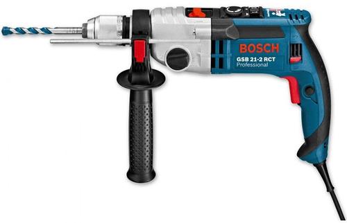 Masina de gaurit cu percutie Bosch Professional GSB 21-2 RCT, 1300 W, 3000 RPM, 13 mm, geanta