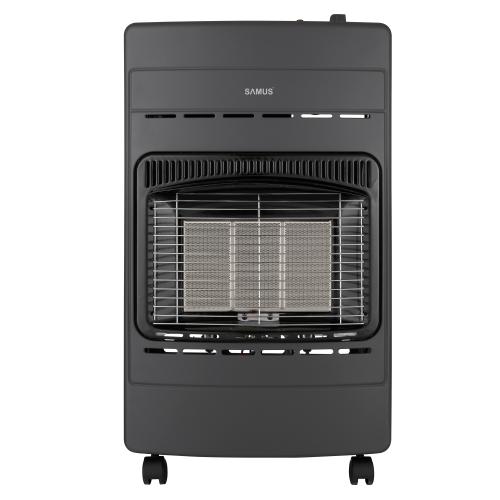 Soba Samus RS424P, 4200 W, 3 trepte putere, Aprindere piezoelectrica (Negru)