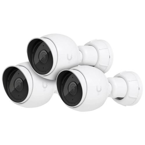 Set 3 camere supraveghere exterior Ubiquiti UVC-G5-BULLET-3 IP, 2K 2688x1512, Cu microfon, Wireless, IP55 (Alb)