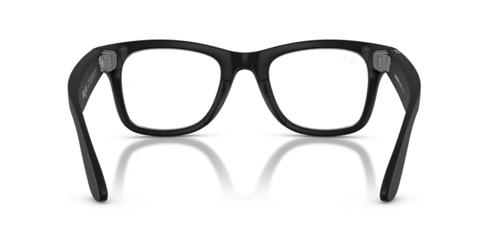 Ochelari Smart Ray-ban META Wayfarer Gen 2 RW4012 601SSB 50-22, Wi-Fi 6, Bluetooth, Aparat foto cu filmare, Asistent vocal, 32GB Flash, Lentile Transparente (Negru)