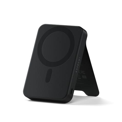 Acumulator extern Satechi ST-B10Q2SK, 10000mAh, Wireless 15 W (Negru)