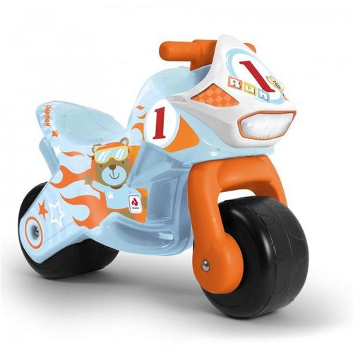 Motocicleta pentru copii Injusa Twin Dessert, roti late din plastic, 18 luni+