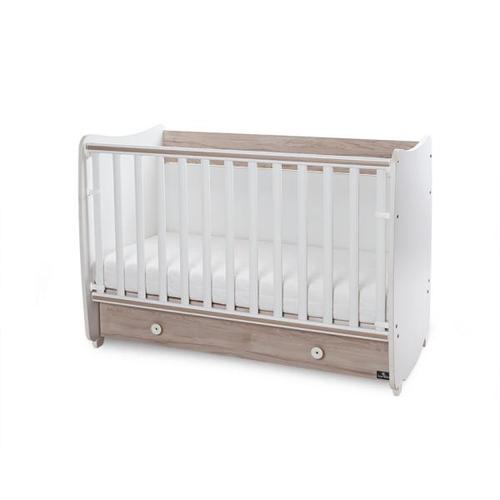 Patut balansoar Lorelli Dream White Light Oak new, 60 x 120 cm, transformabil, Alb