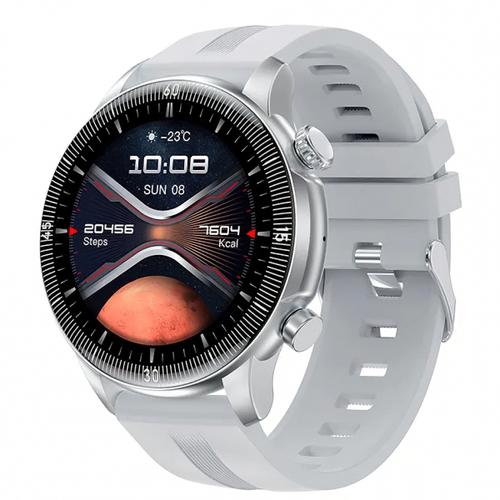 Smartwatch HOCO Y31 Call, Ecran TFT 1.46inch, Bluetooth, Procesor Blue Trum AB5610, IP67 (Argintiu)