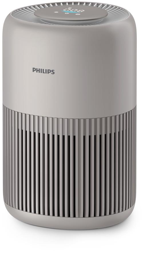 Purificator de aer Philips PureProtect Mini 900 Series AC0921/14, 65 m2, Filtrare HEPA NanoProtect, Senzor PM2.5, 21 W (Bej)