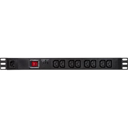 Prelungitor LogiLink PDU8A02, 19 inchi, Negru