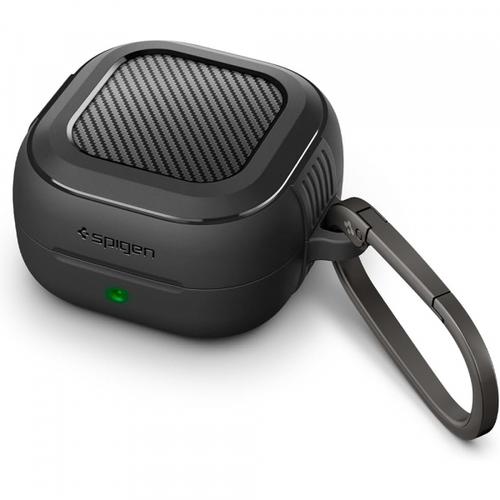 Husa Spigen Rugged Armor pentru Samsung Galaxy Buds4 / Buds4 Pro, Neagra Mata