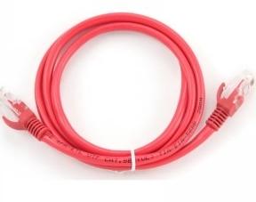 CABLU UTP Patch cord cat.5E, 1m rosu