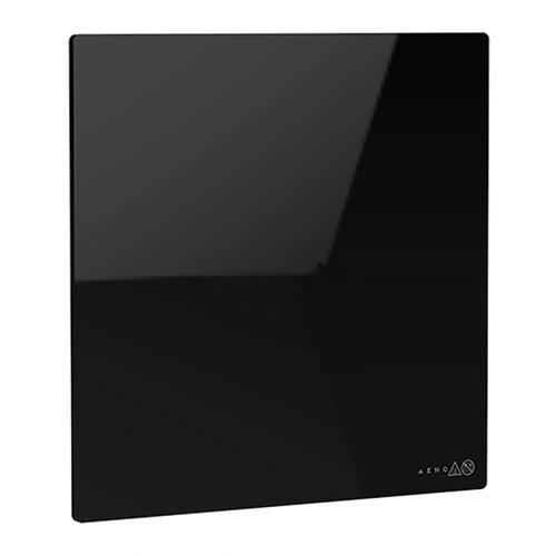 Convector electric de perete AENO AGH0012S, 500W, 12 m², LED, Wi-Fi, Senzori de inclinare si cadere, IP24 (Negru)