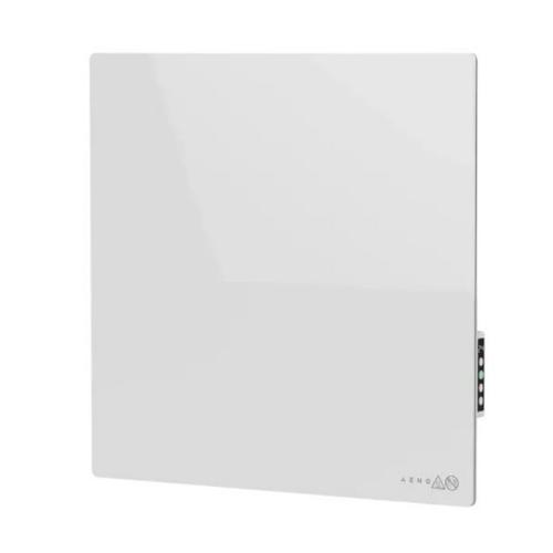 Convector electric de perete AENO AGH0011S, 500W, 12 m², LED, Wi-Fi, Senzori de inclinare si cadere, IP24 (Alb)