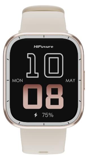 Smartwatch HiFuture ZONE3, Ecran IPS 1.85inch, carcasa aluminiu, Apeluri Bluetooth, pana la 7 zile autonomie, 1 ATM (Roz)
