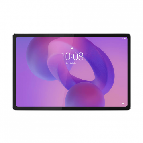 Tableta Lenovo Idea Tab Plus TB361FU, Procesor MediaTek Dimensity 6400 Octa-Core, Ecran IPS 2.5K 12.1inch, 8GB RAM, 256GB Flash, 13MP, Wi-Fi, Bluetooth, Android 15 + Lenovo Tab Pen si Lenovo Folio Case (Argintiu)