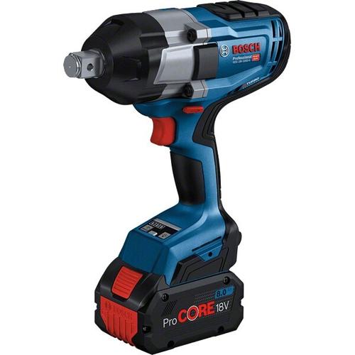 Aparat de gaurit cu impact Bosch GDS 18V-1050 H, 1750 RPM, 3/4inch, 2.9 kg, 120x120x25mm, Fara acumulator si incarcator