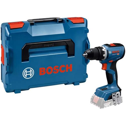 Masina de gaurit si insurubat (bormasina) pe acumulator Bosch Professional GSR 18V-65, 18 V, 31/63 Nm, 550/2100 RPM, 13 mm mandrina rapida, 63 Nm, fara incarcator/acumulator, valiza L-Boxx