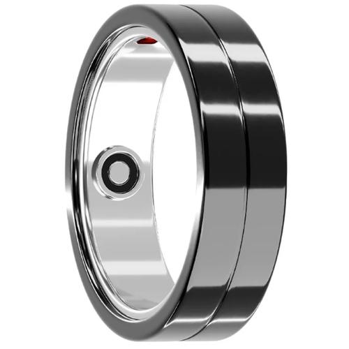 Smart ring Maxcom mRing MR100, Marimea 13, Bluetooth, GPS, Android/iOS, Monitorizare activitate, IP68 (Negru)