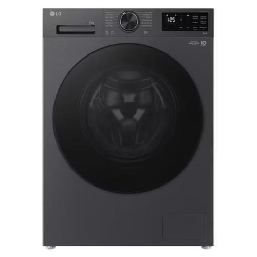 Masina de spalat rufe LG Direct Drive F4X5011TBB, 11 kg, Clasa A, 1351 RPM, AI DD™, TurboWash™360, Steam™, ThinQ™ (Negru)