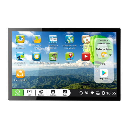 Tableta Ordissimo Celia, Procesor Octa-Core UNISOC SC9863A, Ecran 10.1inch, 4GB RAM, 64GB Flash, Wi-Fi, Bluetooth, 4G (Negru)