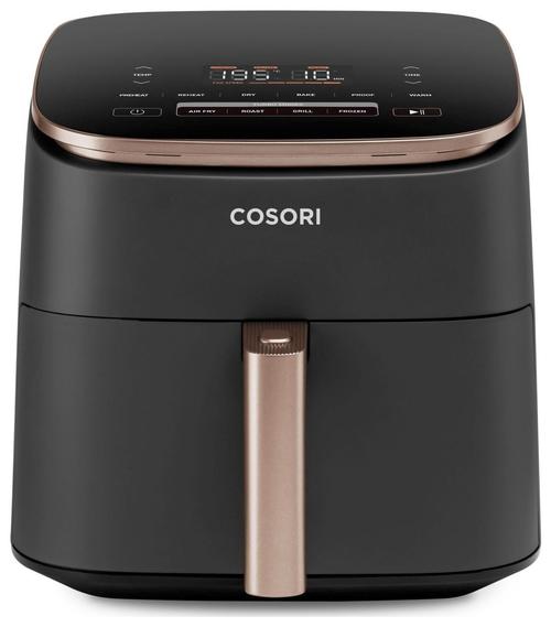 Friteuza cu aer cald Cosori CAF-DC602-KEUR TurboBlaze Chef Edition, 1700 W, 6 l, 9 programe, Temperatura ajustabila 30-230 (Negru)