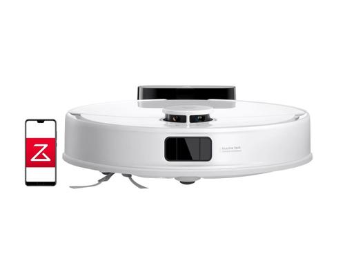 Aspirator robot Roborock Q10 PF Q10PF02-00, 10.000 Pa, baterie 5.200 mAh, Autonomie 150 min, Recipient 0.5 l, Navigatie AI, Suport Alexa si Google Home (Alb)