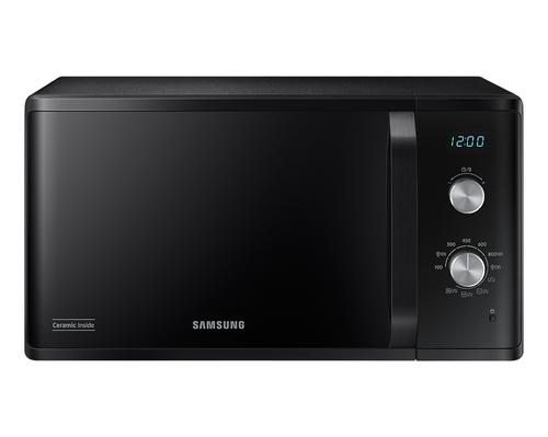 Cuptor cu microunde Samsung MG23K3614AK, 23 l, 1250 W, Diplay LED, 6 trepte putere, Timer, Grill (Negru)