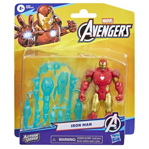 Figurina Marvel Avengers Action Verse  si accesorii, 11.4cm