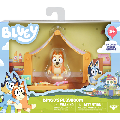 Set de joaca Bluey - Camera de joaca a lui Bingo, cu figurina inclusa