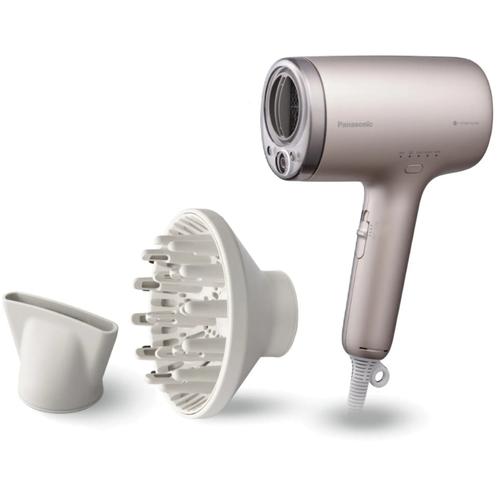 Uscator de par cu tehnologie nanoe & Mineral Ion Panasonic EH-NA9N-E825, 1600W, 3 trepte de suflare, 2 capace, duza pentru uscare rapida (Bej)