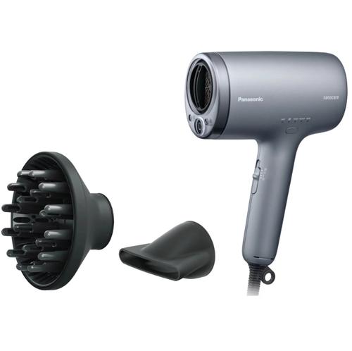 Uscator de par cu tehnologie nanoe & Mineral Ion Panasonic EH-NA9N-H825, 1600W, 3 trepte de suflare, 2 capace, duza pentru uscare rapida (Gri)
