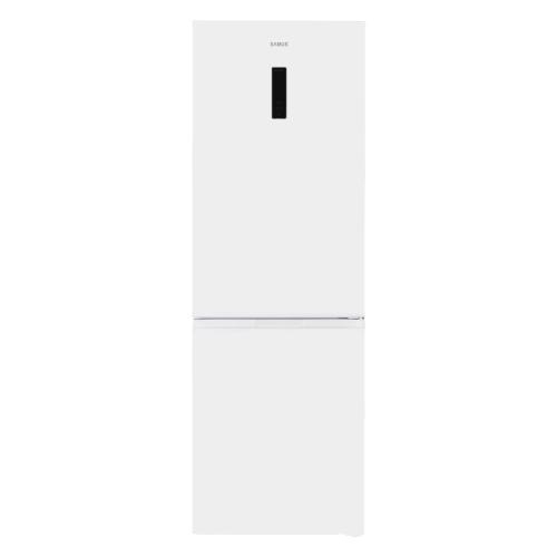 Combina frigorifica Samus SCW540NFIE, 400 L, Clasa E, No Frost, LED, Usi reversibile, Motor Dual Inverter, H 186 cm (Alb)