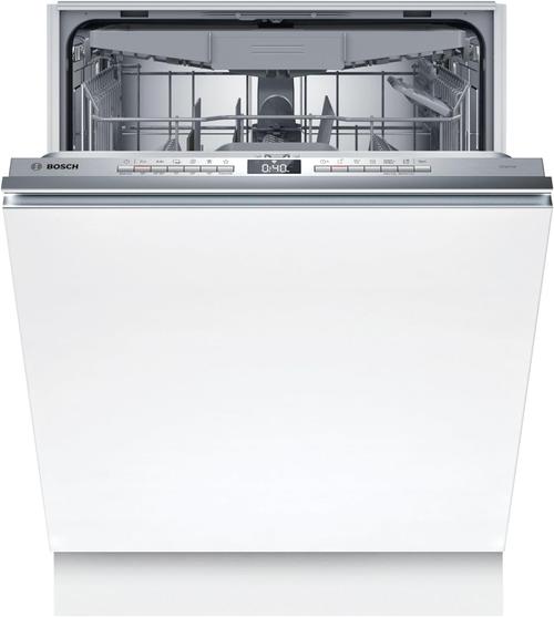 Masina de spalat vase incorporabila BOSCH Seria 4 SMV4HVX14E, 14 seturi, 6 programe, Clasa C 60 cm (Inox)