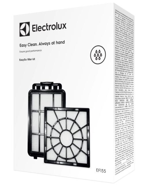 Set 3 filtre Electrolux EF155 pentru Aspirator cu sac Electrolux Gama EasyGo