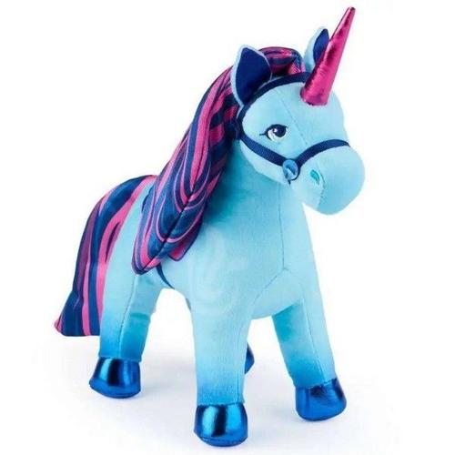 Jucarie de plus Unicorn Academy - Unicornul River, 17 cm