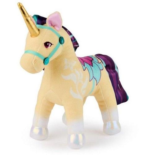 Jucarie de plus Unicorn Academy - Unicornul Leaf, 17 cm