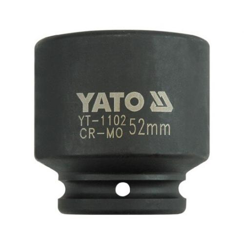 Cheie tubulara Yato YT-1102 hexagonala de impact 52 mm prindere patrat 3/4 inch