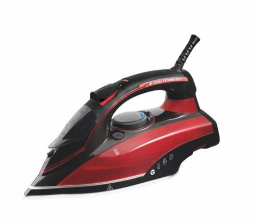 Fier de calcat Zelmer ZIR3210, 3200 W, 65 g/min (Negru/Rosu)