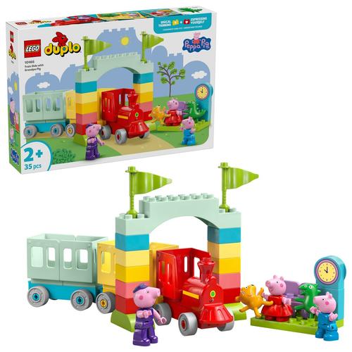 LEGO® Duplo 10466 Calatorie in tren cu Bunicul Purcelus, 35 de piese