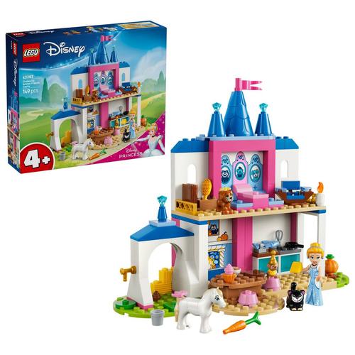 LEGO® Disney Castelul cu animaluțe al Cenusaresei 43283, 149 de piese