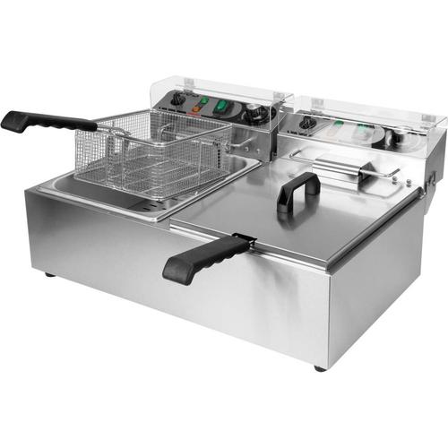 Friteuza electrica dubla 2x 6L / 2x 10L Yato YG-04622