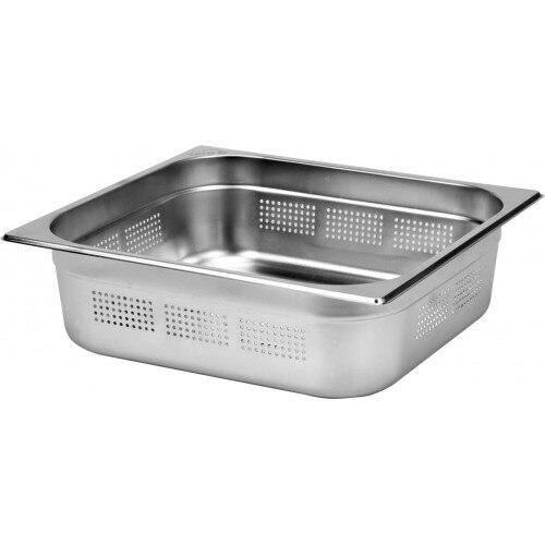Tava perforata Yato YG-00361, Inox, 9 l, 35.4 cm (Argintiu)