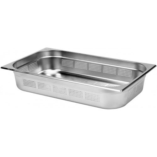 Tava perforata Yato YG-00343, Inox, 13.5 l, 53 cm (Argintiu)