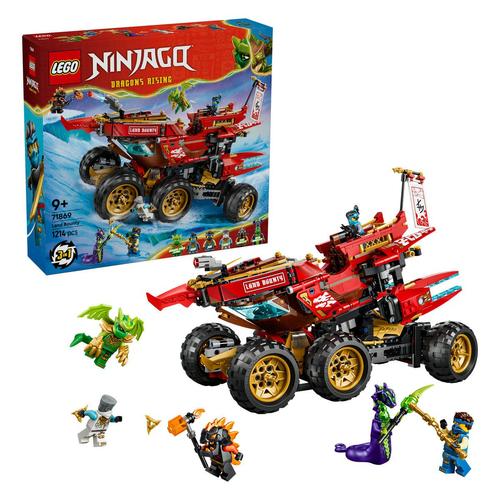 LEGO® Ninjago Bounty de teren 71869, 1214 de piese