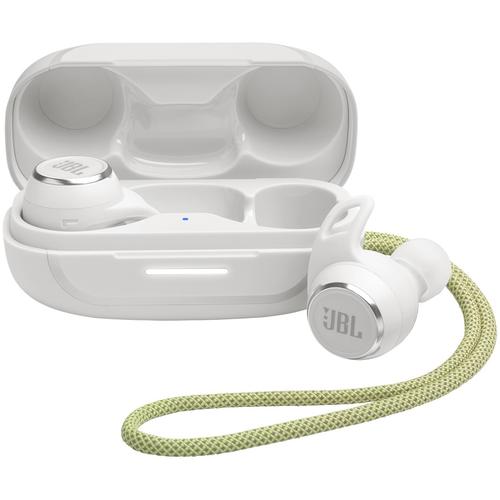 Casti audio in-ear JBL Reflect Aero TWS, True wireless, Bluetooth, Noise cancelling, 6 microfoane, IP68 (Alb)
