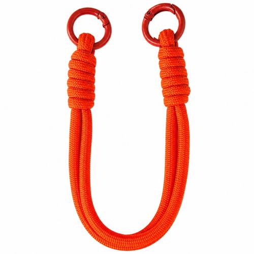 Snur de mana Lemontti pentru telefon Braided, 26cm, Portocaliu