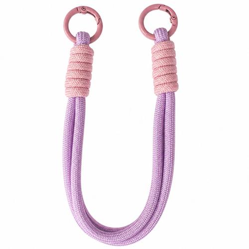 Snur de mana Lemontti pentru telefon Braided, 26cm, Lila