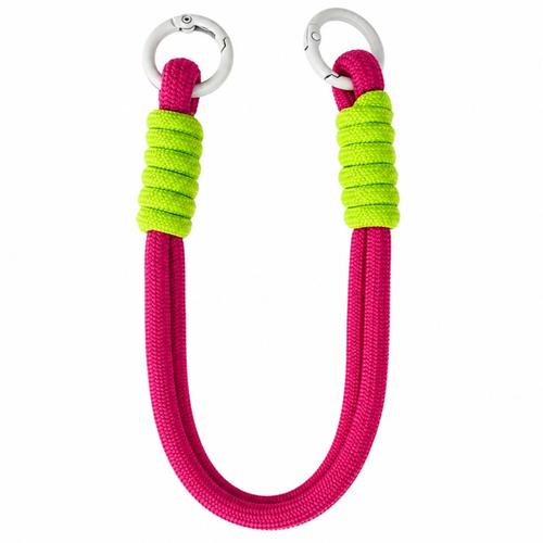 Snur de mana Lemontti pentru telefon Braided, 26cm, Roz