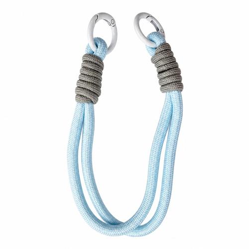 Snur de mana Lemontti pentru telefon Braided, 26cm, Albastru